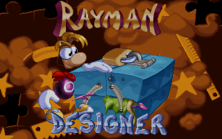 Rayman Designer main menu